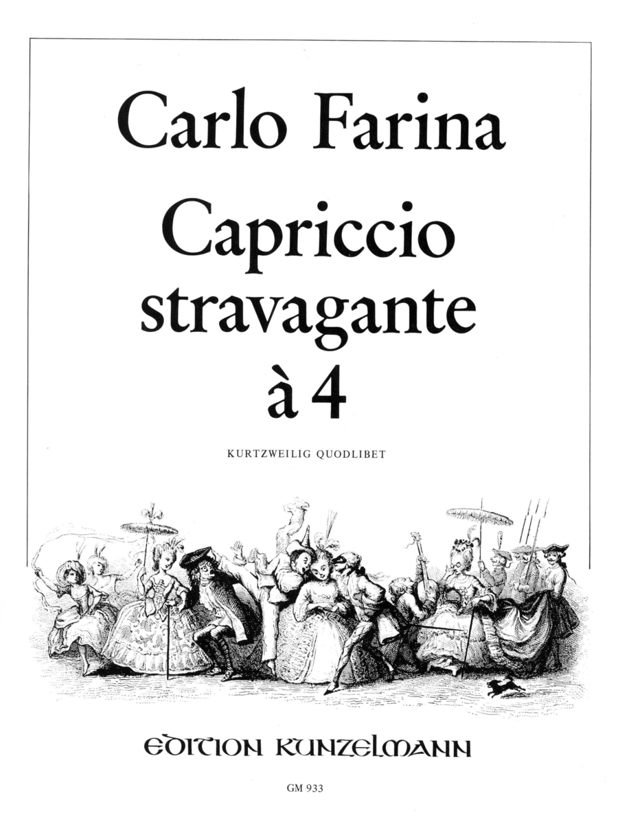 Capriccio stravagante Capriccio stravagante String Orchestra scores gallery preview page 1