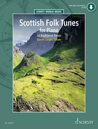Book cover for Scottish Folk Tunes for Piano