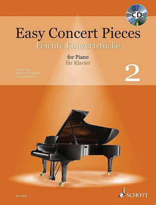 Book cover for Easy Concert Pieces - Volume 2