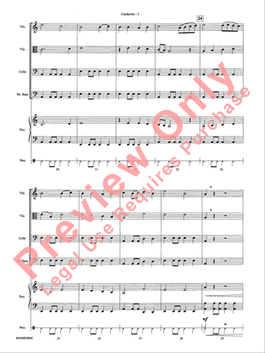 Patapan String Orchestra scores gallery preview page 5