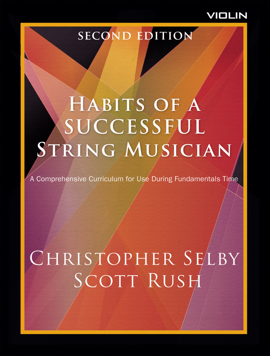Book cover for Habits of a Successful String Musician (Second Edition) - Violin