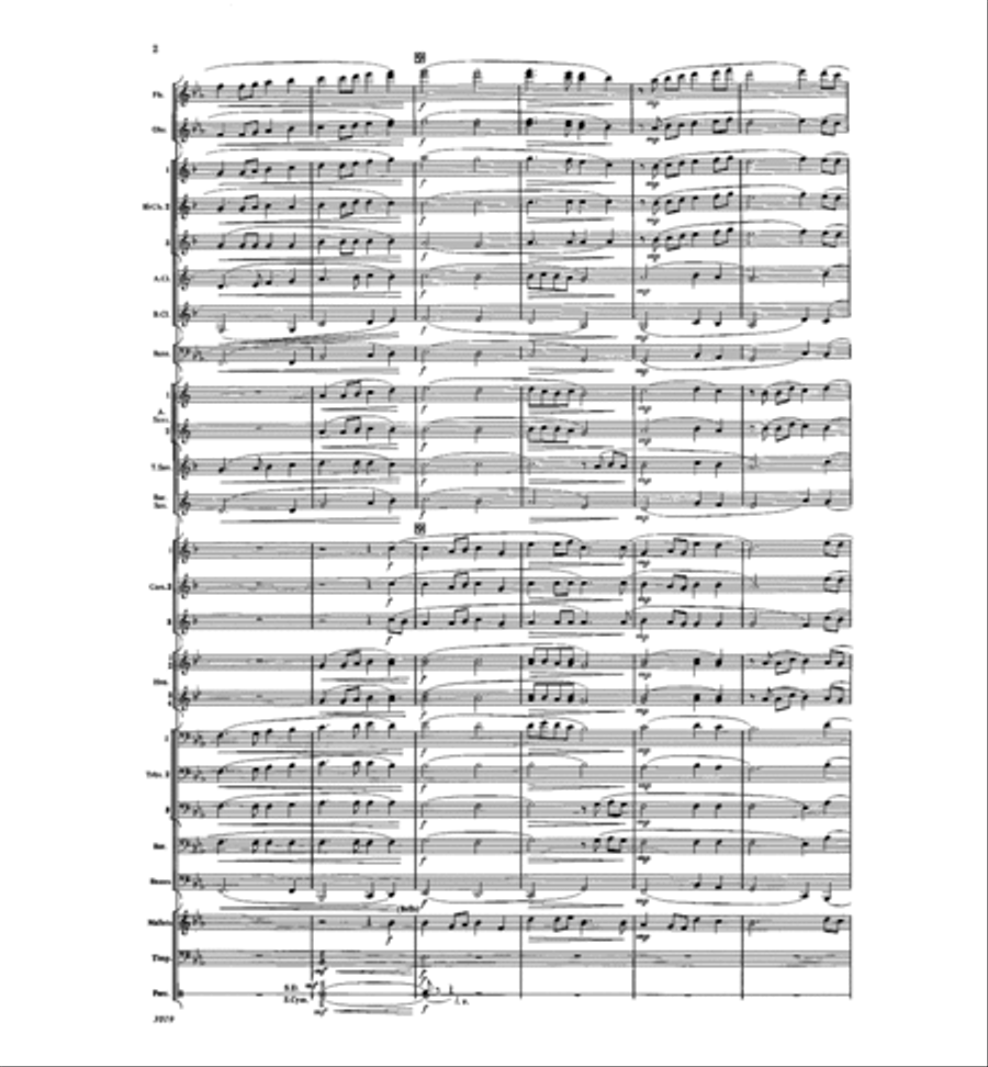 Romanesque Concert Band scores gallery preview page 3