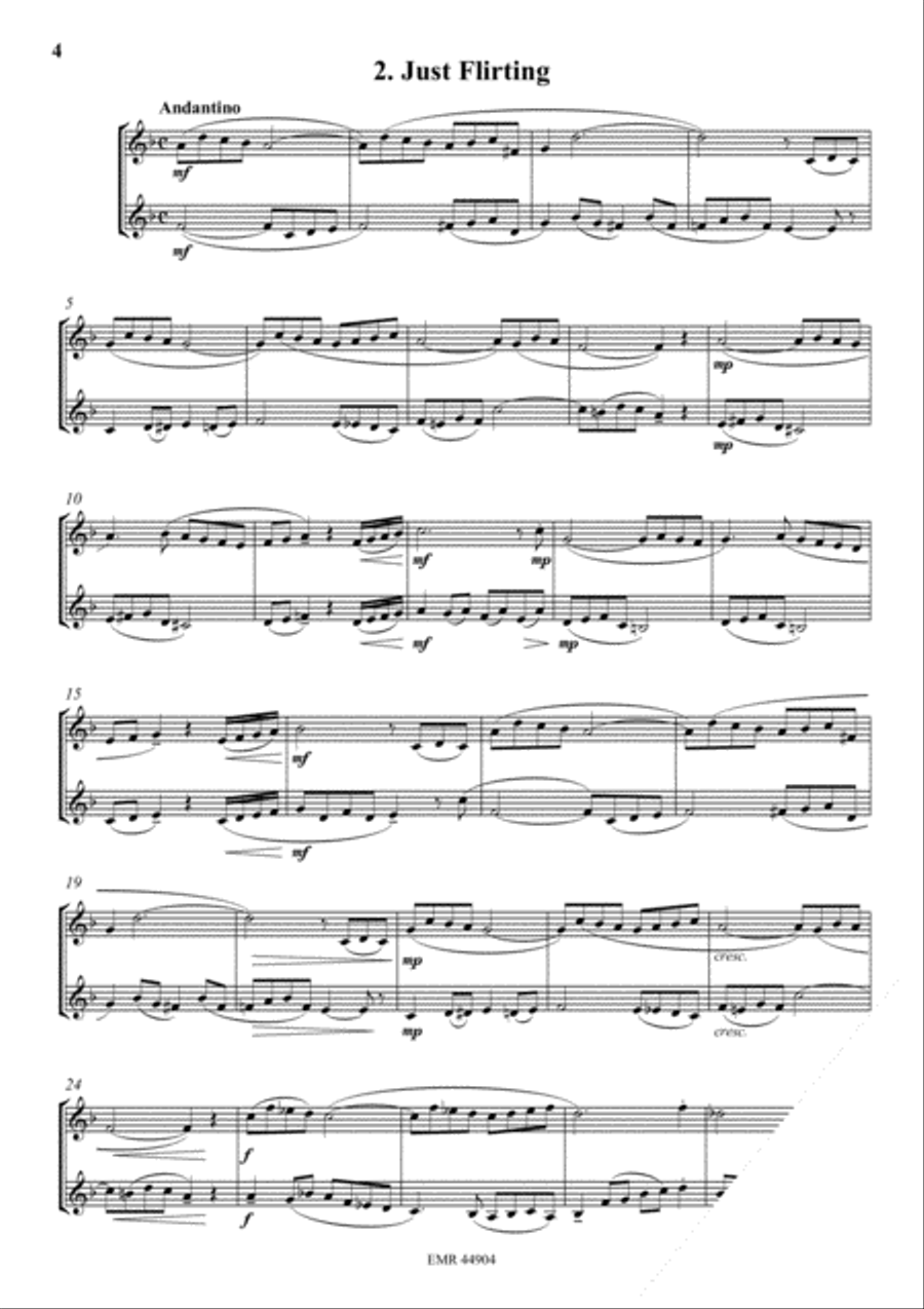 8 Happy Pieces Cornet scores gallery preview page 4
