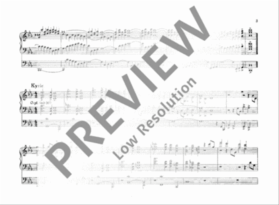 Orgelmesse Organ scores gallery preview page 4