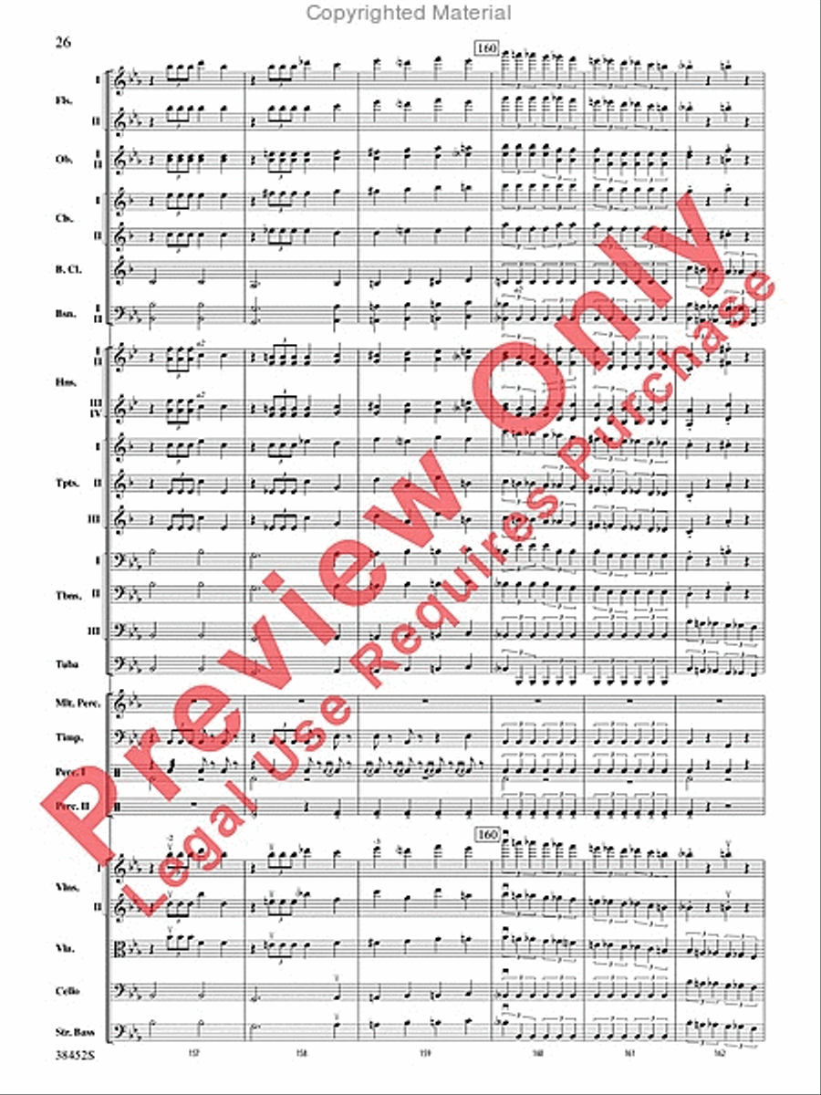 1812 Overture Full Orchestra scores gallery preview page 27