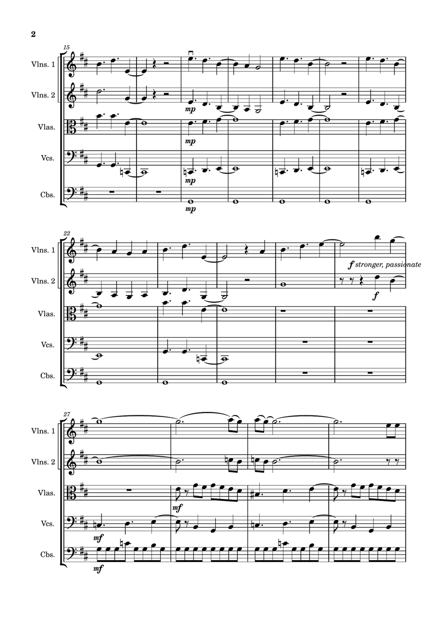 Bad Guy Bad Guy String Orchestra scores gallery preview page 2