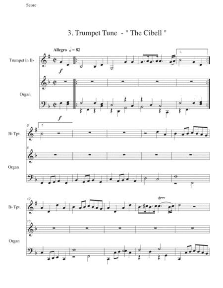 Purcell Suite for Bb Trumpet and Organ image number null