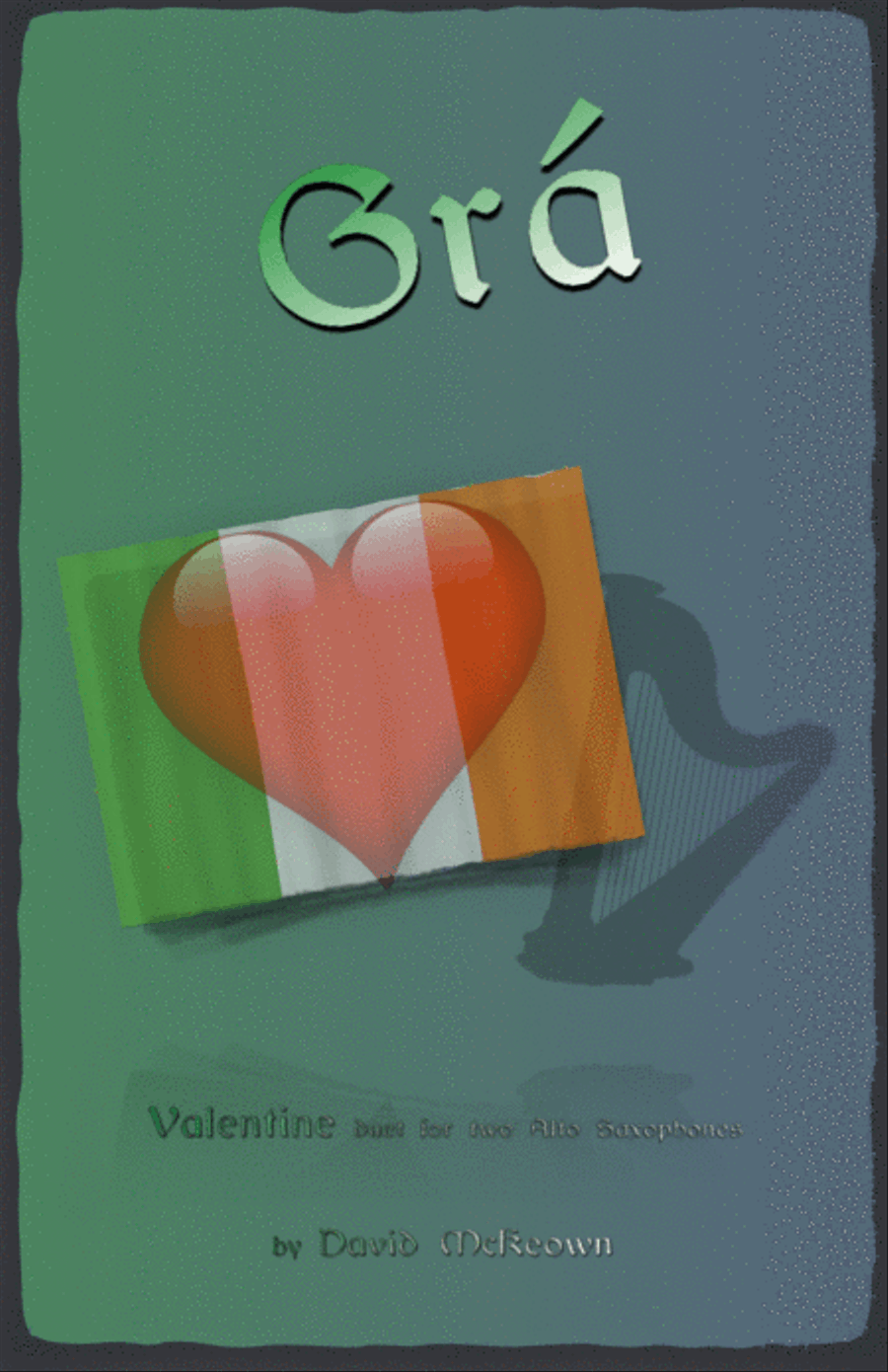 Grá, (Irish Gaelic for Love), Alto Saxophone Duet Woodwind Duet scores gallery preview page 1