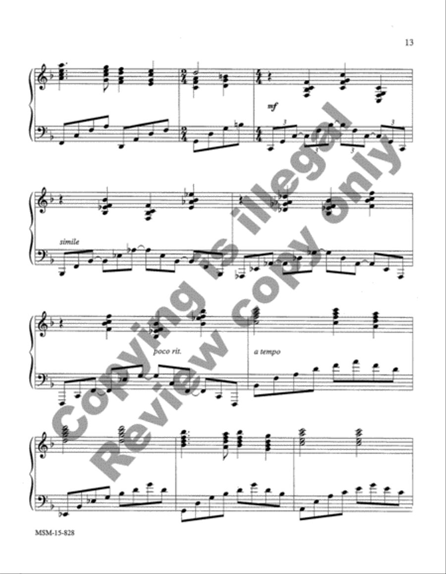Wondrous Love Wondrous Love Easy Piano scores gallery preview page 6