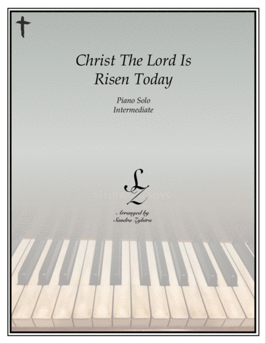 Christ The Lord Is Risen Today (intermediate piano solo) Piano Solo scores gallery preview page 1