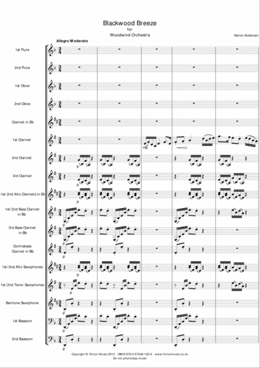 Blackwood Breeze Set of Parts scores gallery preview page 2