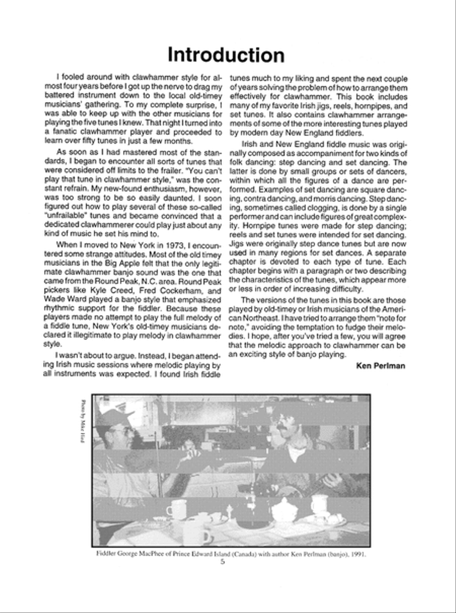 Celtic and New England Fiddle Tunes for Clawhammer Banjo Banjo scores gallery preview page 6