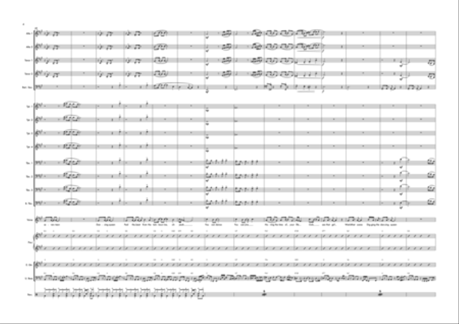 Dancing Queen Jazz Ensemble scores gallery preview page 4
