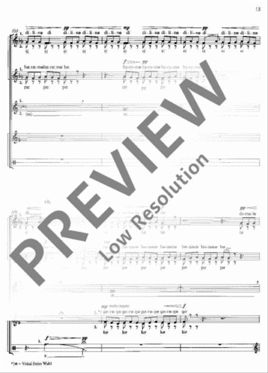 Amazones Amazones Women's Choir scores gallery preview page 13