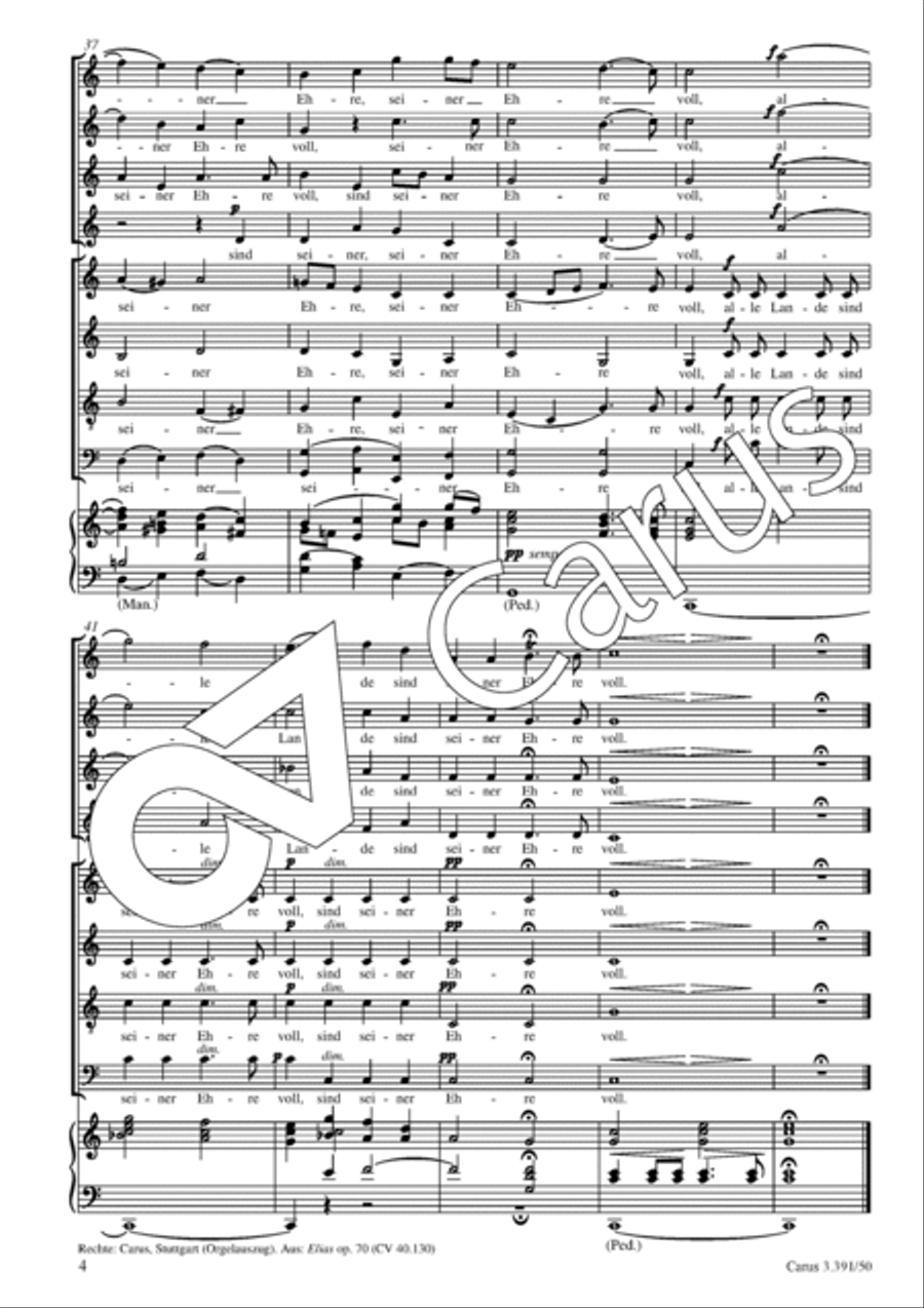 Heilig, heilig, heilig SSAA scores gallery preview page 5