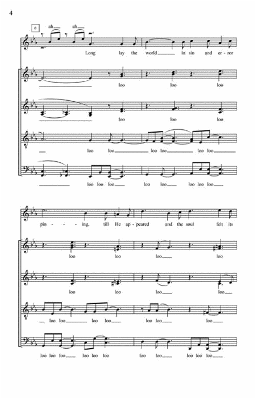 ReGeneration's A Cappella Christmas Vol. 1 Divisi scores gallery preview page 3