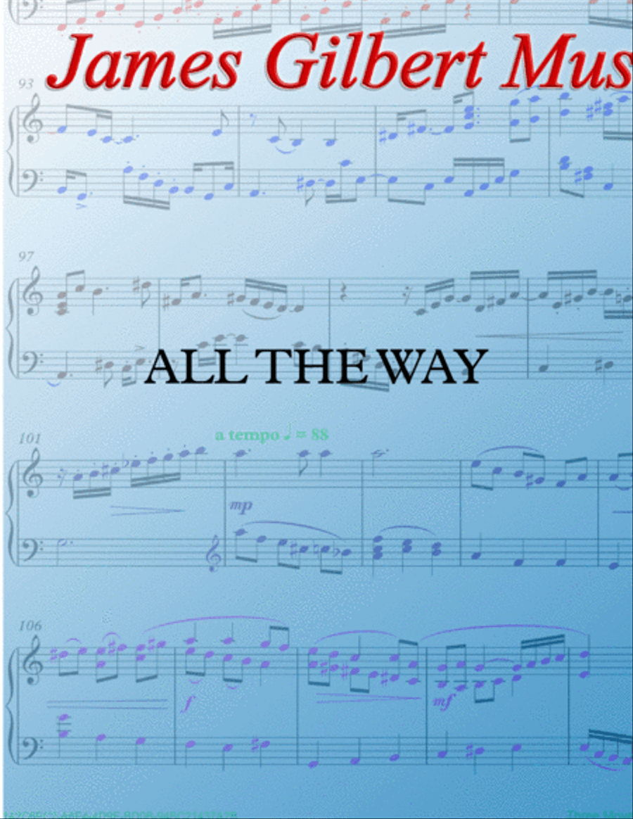 All The Way (All The Way My Savior Leads Me) Small Ensemble scores gallery preview page 6