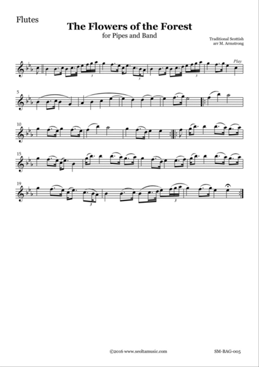Flowers of the forest bagpipes deals