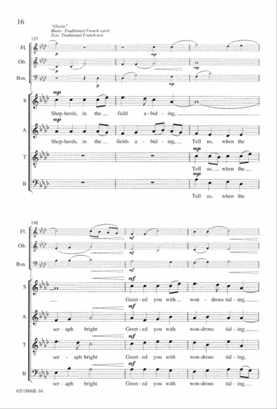 How Sweet the Sound How Sweet the Sound 4-Part scores gallery preview page 18