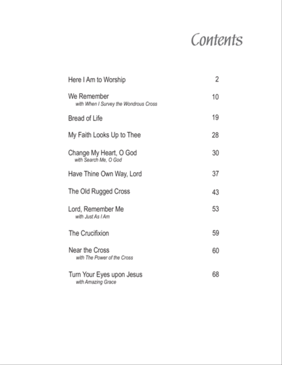 We Remember Calvary (SAB) 3-Part scores gallery preview page 4