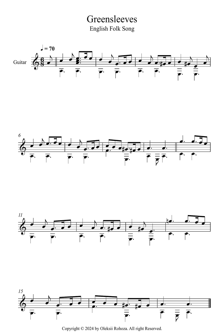 10 Christmas Songs For Acoustic Guitar Acoustic Guitar scores gallery preview page 4