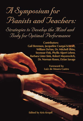 Book cover for A Symposium for Pianists and Teachers