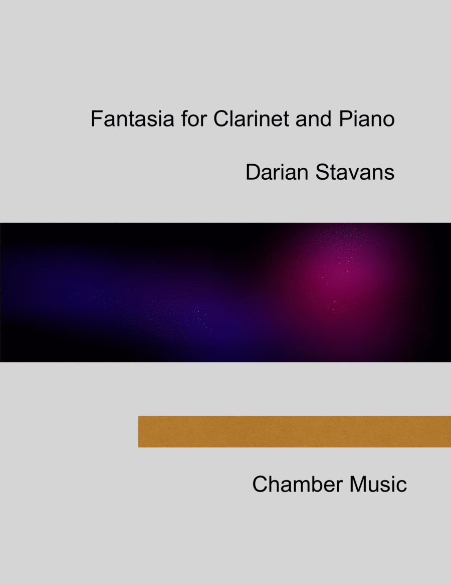 Fantasia for Clarinet and Piano image number null