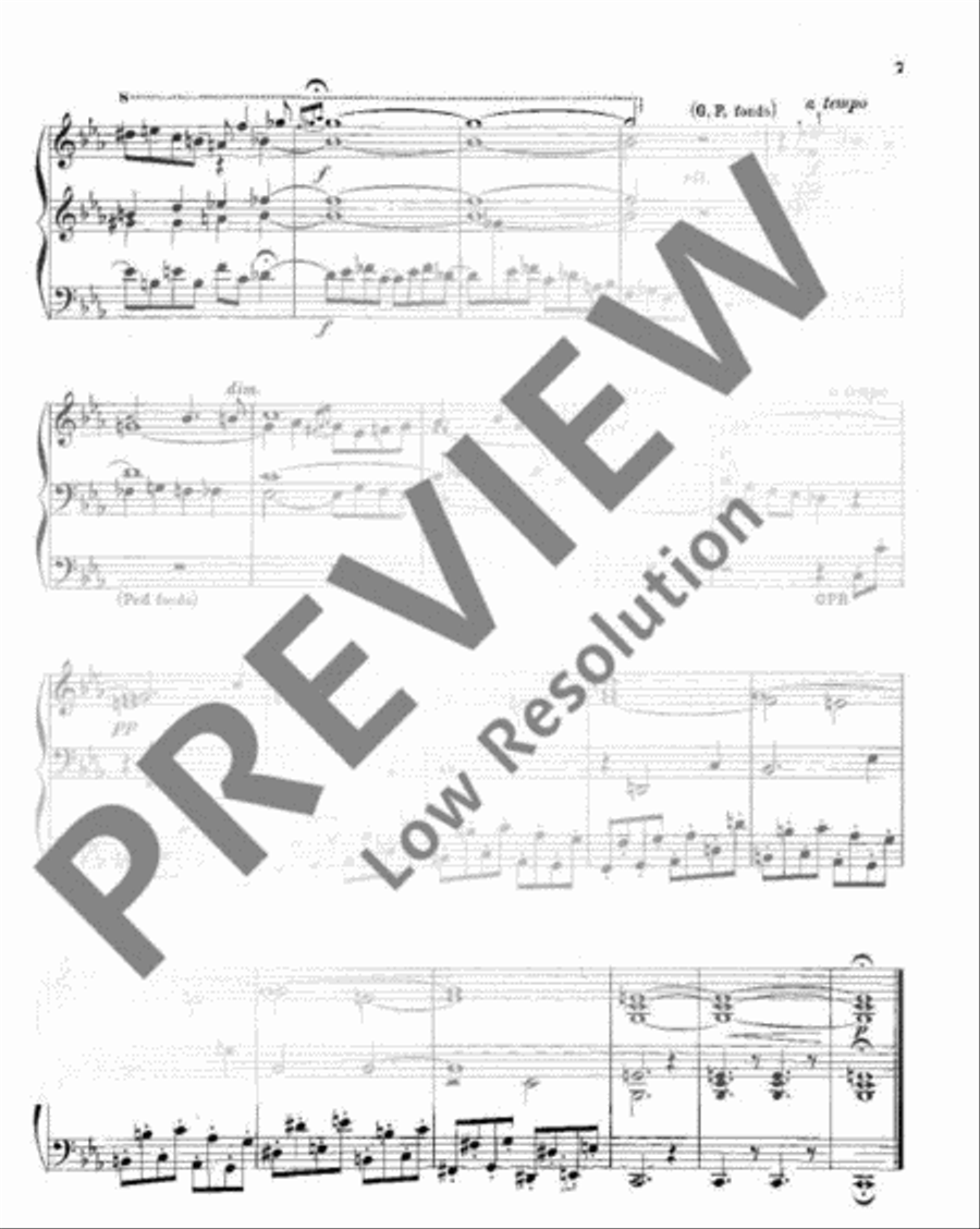 Symphonie gothique Organ scores gallery preview page 8