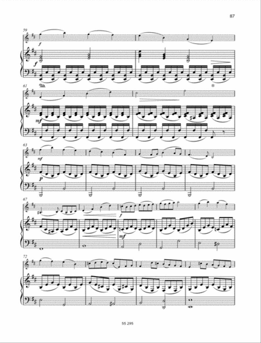 Concerto B minor, Op. 35 Concerto B minor, Op. 35 Violin Solo scores gallery preview page 4