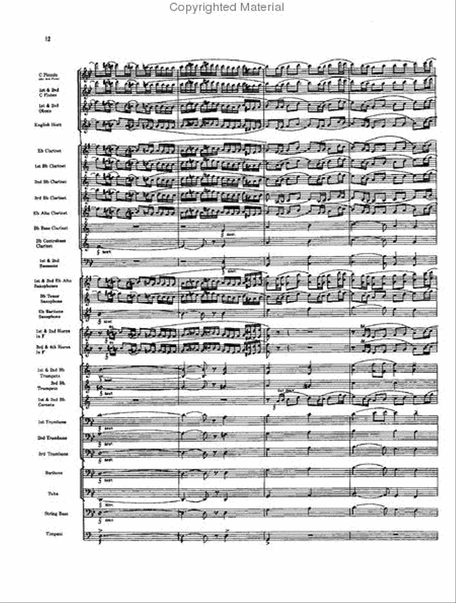 Thus Do You Fare, My Jesus Concert Band scores gallery preview page 10