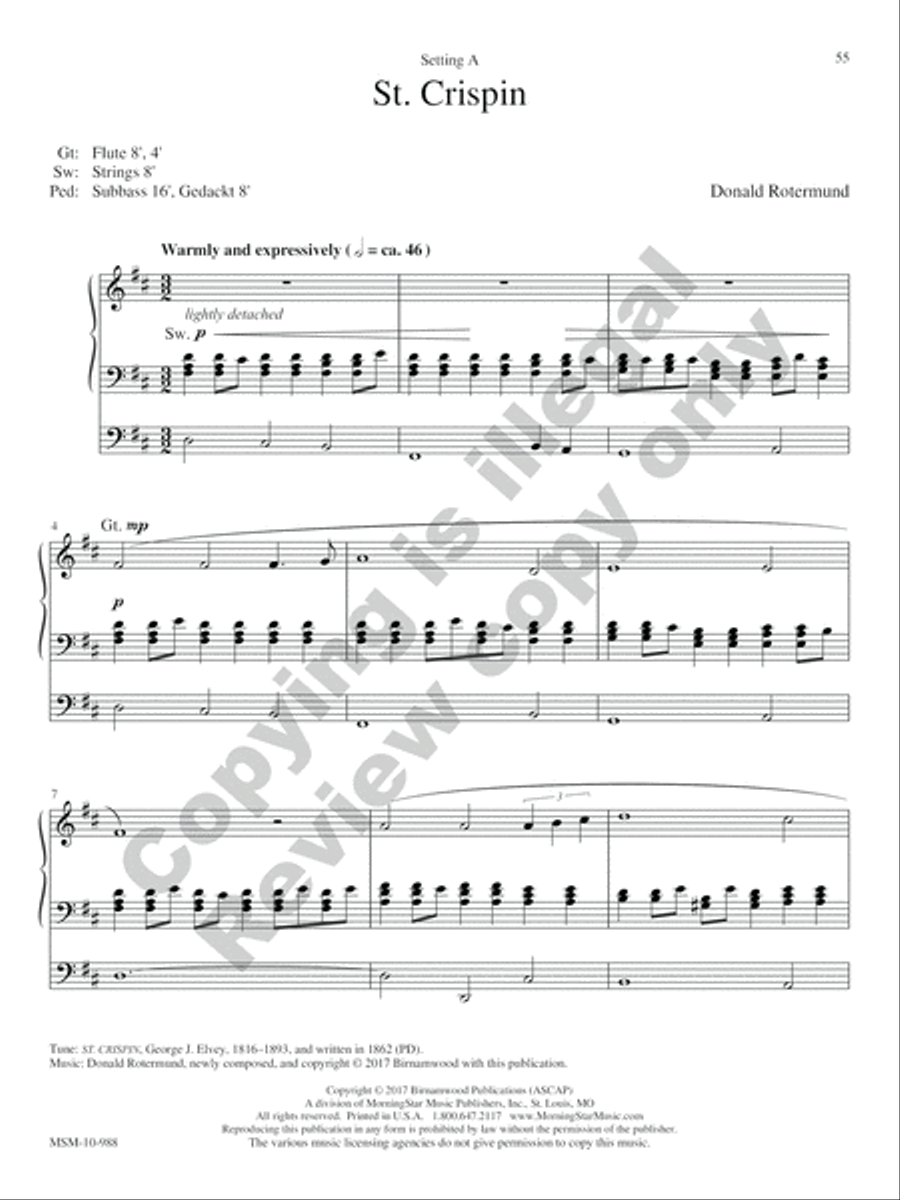 36 Flexible Hymn-Based Extemporizations Organ scores gallery preview page 57