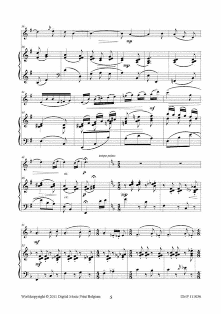 Burleske Violin Solo scores gallery preview page 3