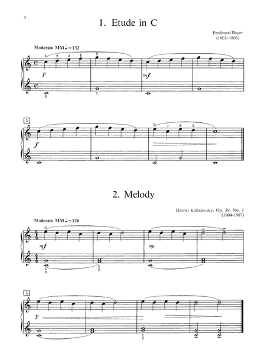Everybody's Perfect Masterpieces, Volume 1 Easy Piano scores gallery preview page 5