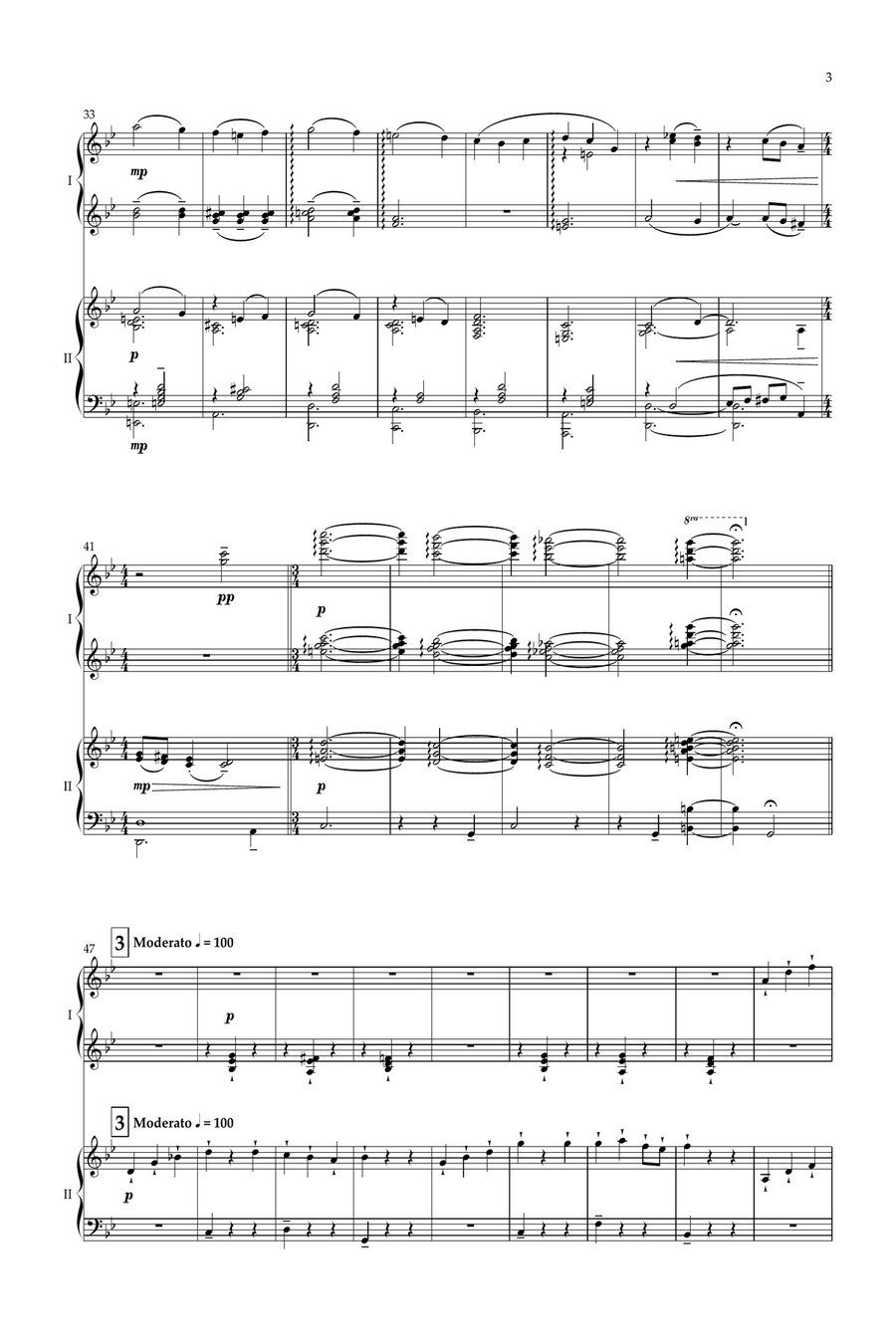 Howl's Moving Castle Chamber Music scores gallery preview page 3