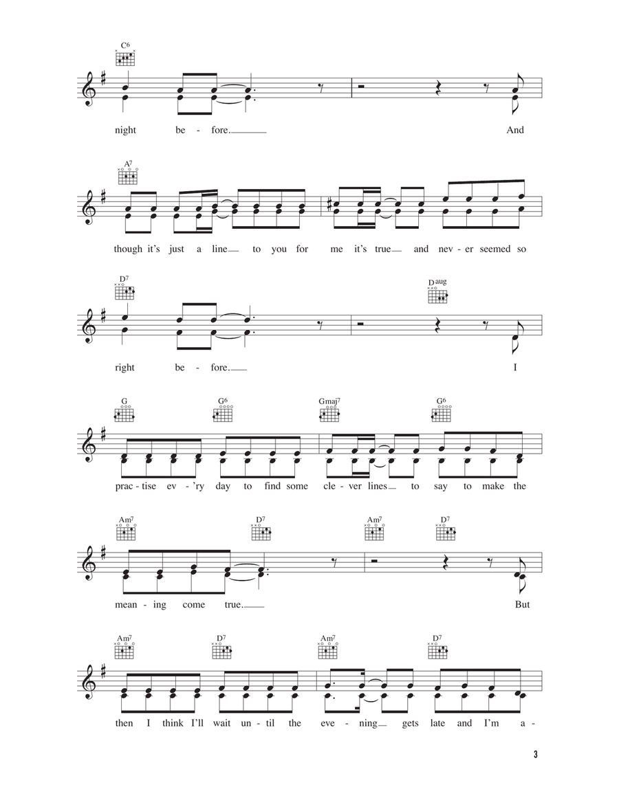 Somethin' Stupid Somethin' Stupid Piano scores gallery preview page 3