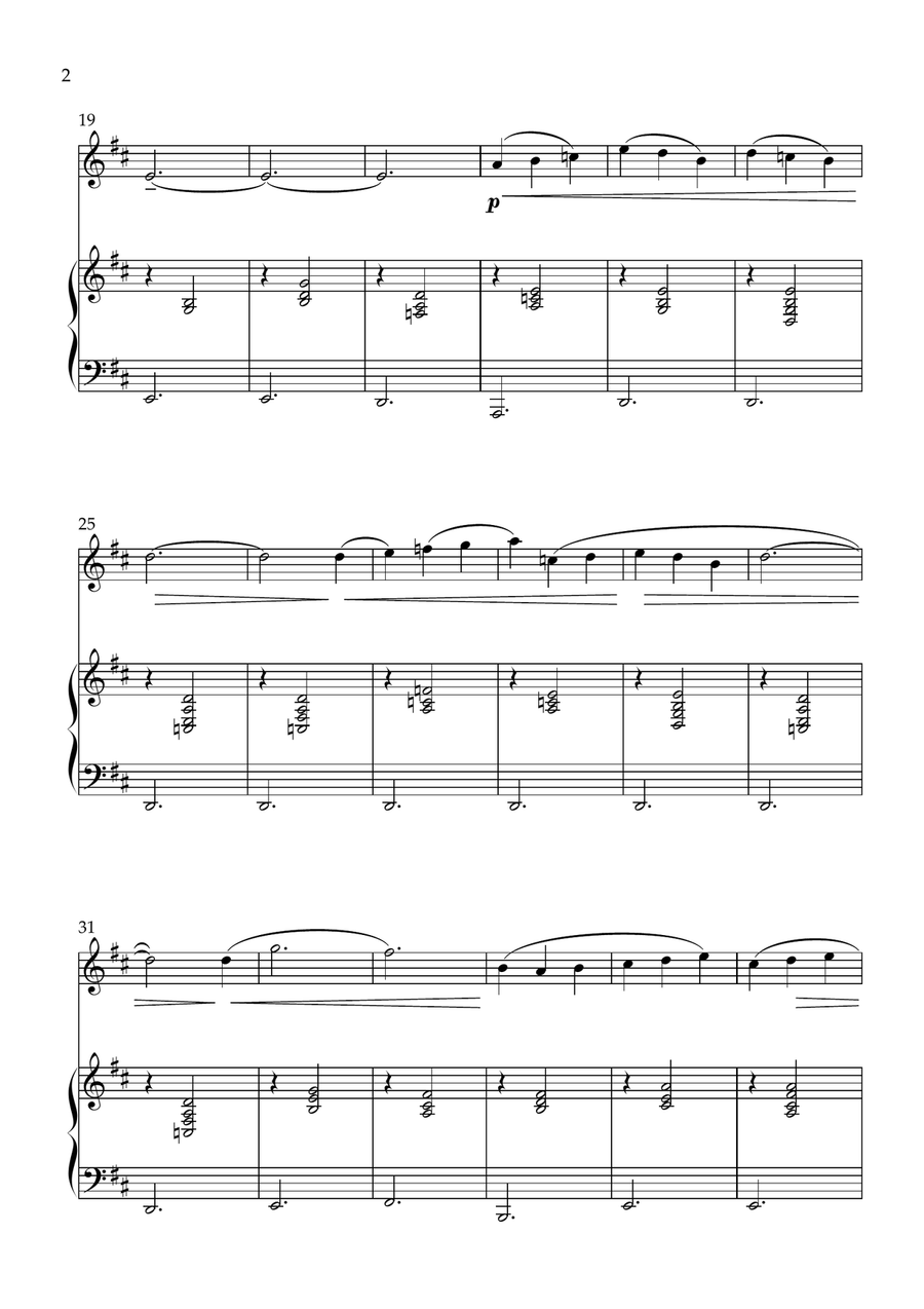Gymnopedie No. 1 Piano scores gallery preview page 2
