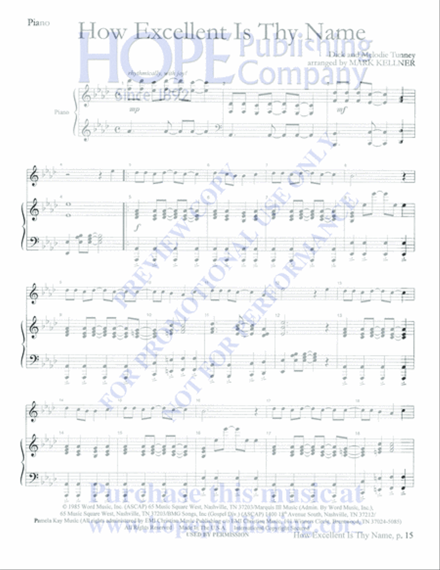 Praise Him with Instruments Orchestra scores gallery preview page 17