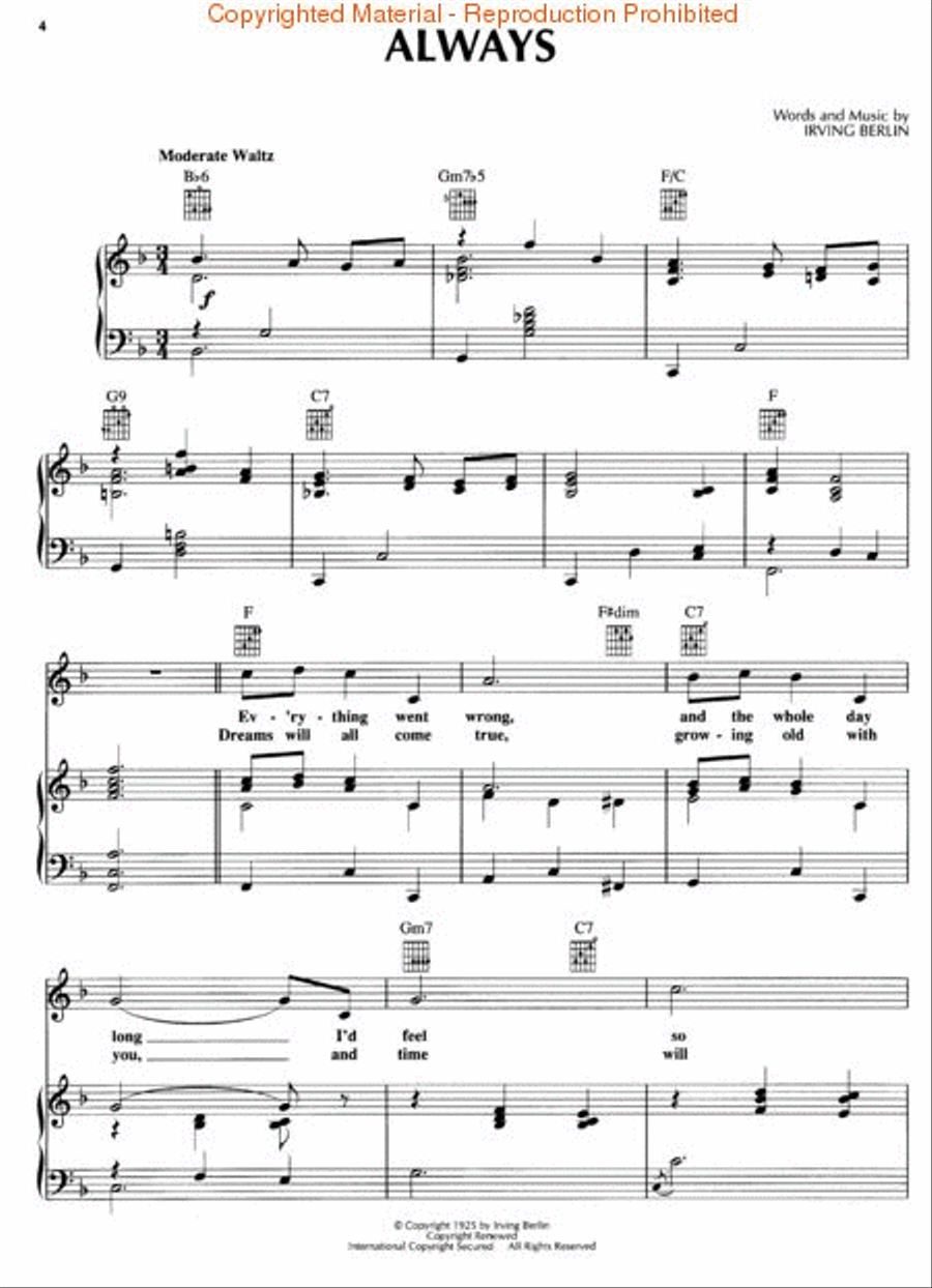 The Best of Patsy Cline Piano, Vocal, Guitar scores gallery preview page 3
