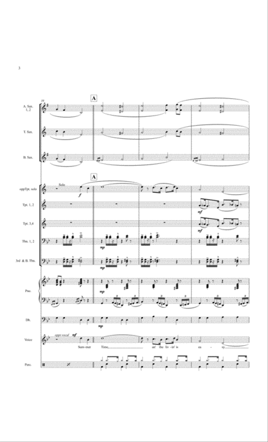 Summertime Summertime Small Ensemble scores gallery preview page 3