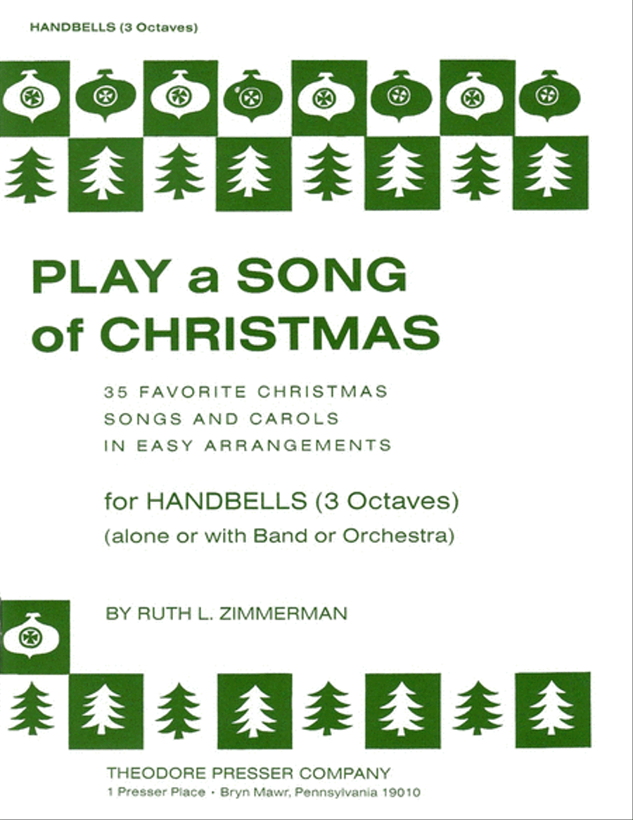 Play a Song of Christmas, Handbells Chamber Music scores gallery preview page 1