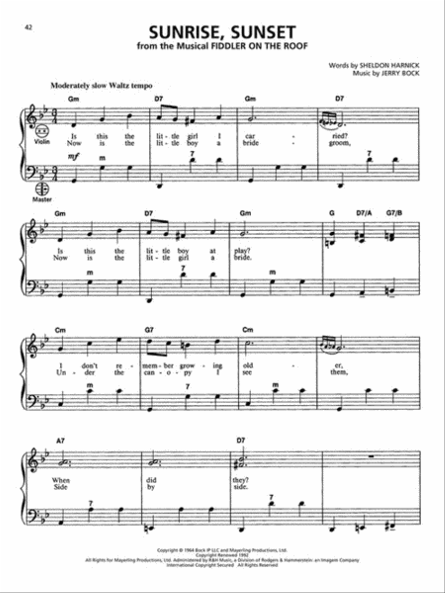 Broadway Favorites for Accordion - 2nd Edition Accordion scores gallery preview page 5