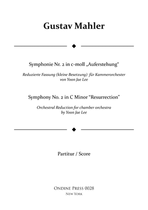 Symphony No. 2 in C Minor "Resurrection" - Score Only