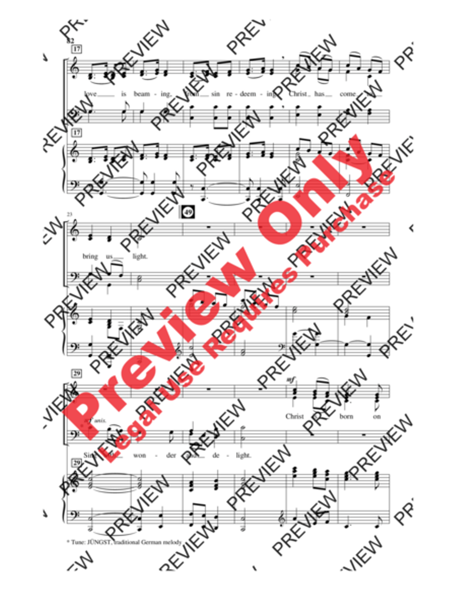 On This Shining Night On This Shining Night 4-Part scores gallery preview page 16