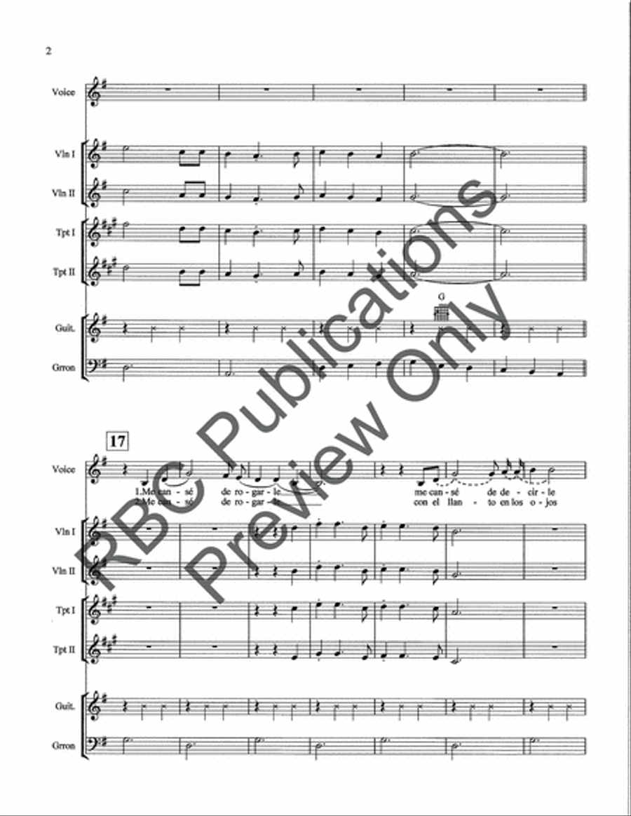 Ella Mariachi (Score) Ella Mariachi (Score) Voice scores gallery preview page 4