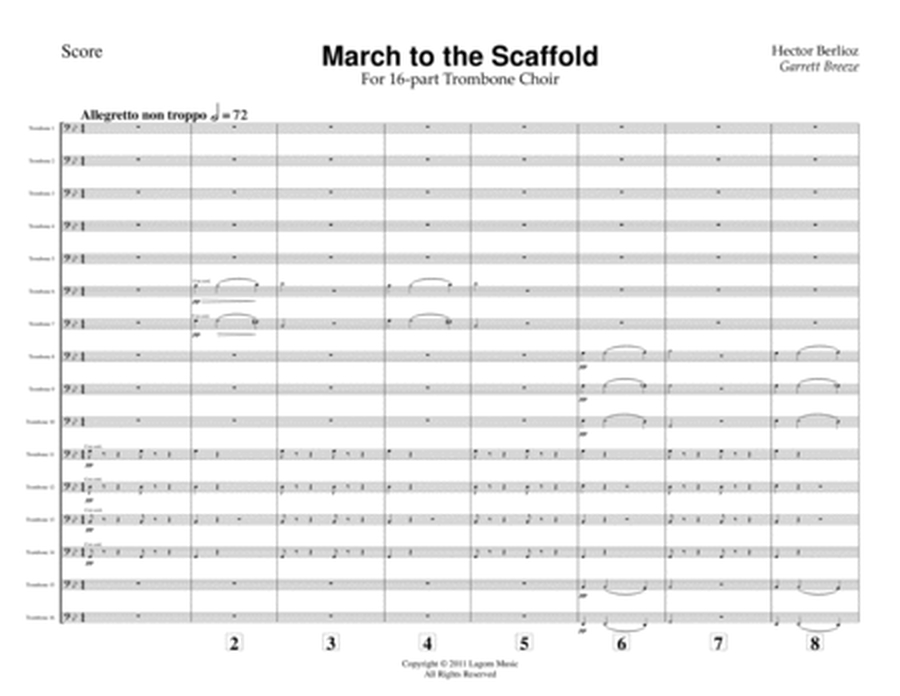 March to the Scaffold (Trombone Choir) image number null