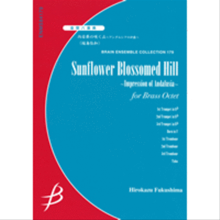 Sunflower Blossomed Hill - Brass Octet Horn scores gallery preview page 1