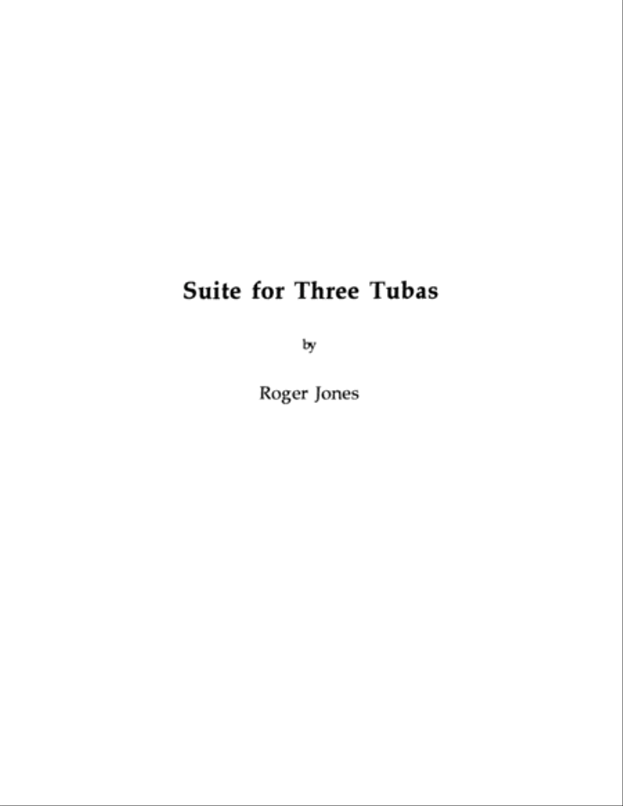 Suite for Three Tubas Brass Trio scores gallery preview page 2