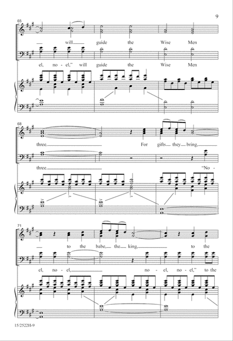 Let Carols Ring Let Carols Ring 4-Part scores gallery preview page 10