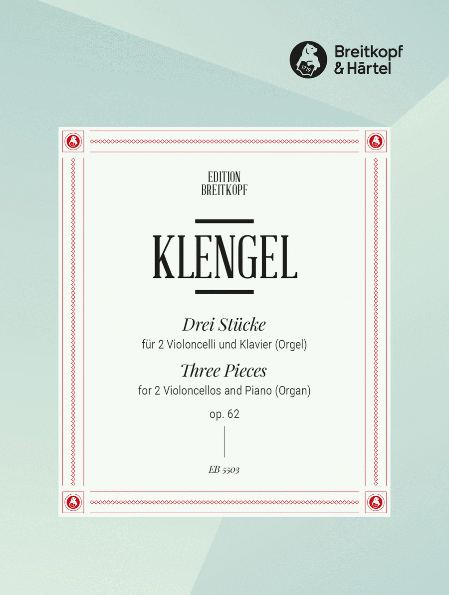 3 Pieces Op. 62 3 Pieces Op. 62 Piano Trio scores gallery preview page 1