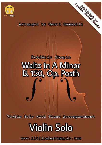 Waltz in A Minor, B. 150, Op. Posth image number null